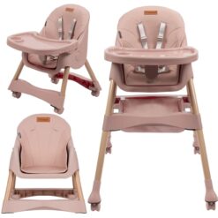 Стільчик для годування Kidwell KARIMI Pink