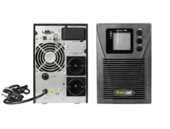 Джерело безперебійного живлення UPS Green Cell Online MPII 1000VA 900W LCD UPS17