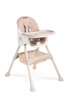Стільчик для годування 2в1 Caretero Bill Pink