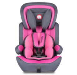 Дитяче автокрісло Lionelo LEVI 9-36 kg Pink/Gray