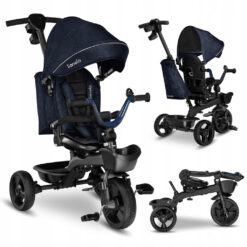 Дитячий триколісний велосипед Lionelo Kori Blue navy