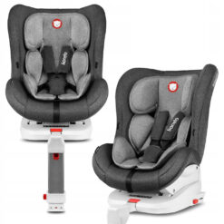 Дитяче автокрісло Lionelo Lennart STONE GREY ISOFIX 0-18 kg