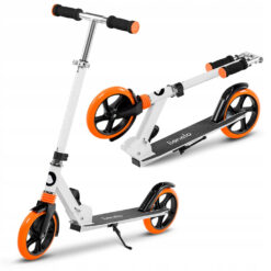 Дитячий самокат Lionelo Luca (white/orange)