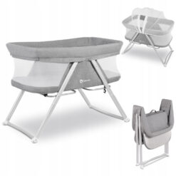 Ліжечко 3в1 Lionelo Vera Grey