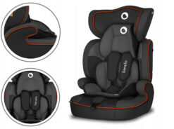 Дитяче автокрісло Lionelo Levi One 9-36 кг Sporty Black
