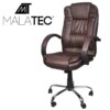 Офісне крісло еко шкіра Chrom Tilt MALATEC 8985