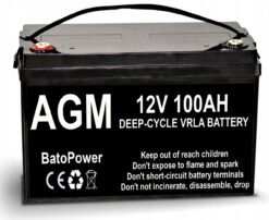 Акумулятор BatoPower AGM 12 V 100 Ah VRLA