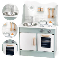 Дерев'яна кухня VIGA PolarB із аксесуарами Eco Green