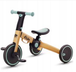 Триколісний велосипед біговіл 3в1 Kinderkraft 4TRIKE Flower Blue