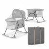 Дитяче ліжечко колиска Kinderkraft Lovi Grey