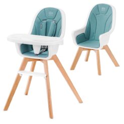 Стільчик для годування 2в1 Kinderkraft Tixi Turquoise