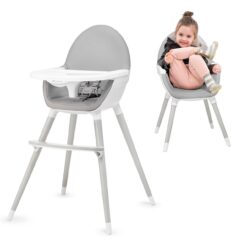 Стільчик для годування KinderKraft Fini Full Grey