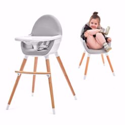 Стільчик для годування KinderKraft Fini Grey