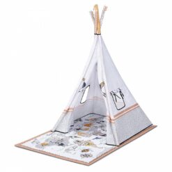 Килимок-намет, що розвиває Вігвам 3в1 Kinderkraft Tippy