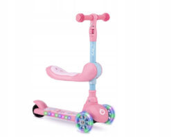 Самокат 2в1 MoMi Kiuru Pink