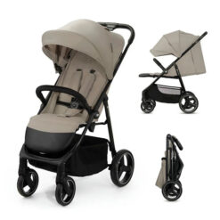 Прогулянковий візок Kinderkraft TRIG 3 Beige