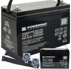 Акумулятор Powermat 12 В 100 Ач (Польща)
