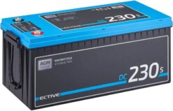 Акумулятор AGM 12 В 230 А·год з екраном ECTIVE DC 230S (Німеччина)
