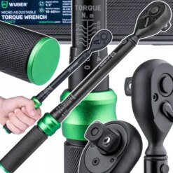 Динамометричний ключ 1/2" 10-60нм Wuber (Польща)