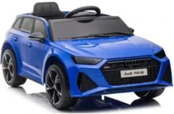 Дитячий електромобіль AUDI RS6 синій PlayHouse (Польща)