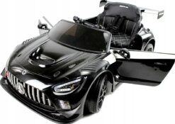 Дитячий електромобіль MERCEDES GT3 4x4 12V 7Ah чорний PlayHouse (Польща)