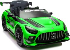 Дитячий електромобіль MERCEDES GT3 4x4 12 V 7 Ah салатовий PlayHouse (Польща)