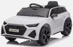 Дитячий електромобіль AUDI RS6 білий PlayHouse (Польща)