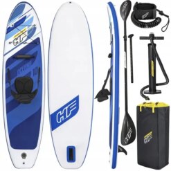SUP дошка 305см Bestway 65350 з аксесуарами сапборд сап дошка 120 кг 305 x 84 х 12 см, синя