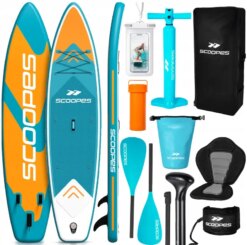Надувна SUP-дошка для плавання 350см Scoopes (Польща)