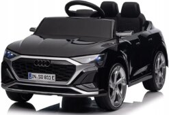 Дитячий електромобіль AUDI SQ8 4x4 12В PlayHouse чорний (Польща)