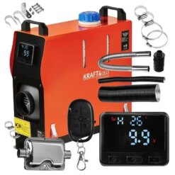 Автономний дизельний нагрівач 9 кВт 12В Kraft&Dele KD11782