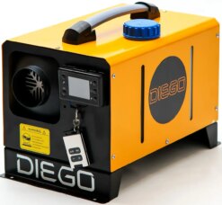 Автономний дизельний обігрівач 8кВт 12/24/220V DIEGO
