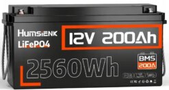 Акумулятор LifePo4 200Ач 12V BMS Humsienk