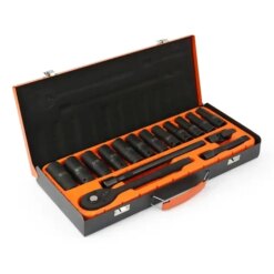 Набір торцевих головок Mar-Pol M58232 1/2" 17 шт 10-24мм BJC