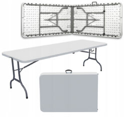Стіл розкладний туристичний Hanert Family Table 180см White