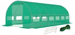 Теплиця 6 х 3 х 2 м Funfit Garden зелена