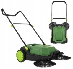 Ручна підмітальна машина для листя та бруківки GARDLOV Nexo 68см, 3 щітки 27465