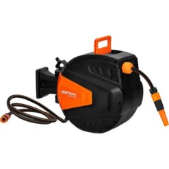 Автоматична котушка з садовим шлангом KRAFT&DELE KD2152 20 м + 2 м 1/2"