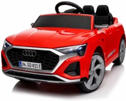 Дитячий електромобіль Audi SQ8 12V червоний з пультом керування Diego