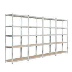 Стеллаж LEOBRO 180 х 360 х 40 см, 175кг/полка, 5 полок