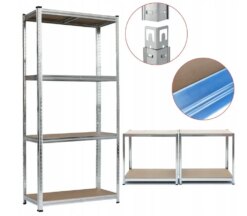 Стелаж LEOBRO Premium 180 х 90 х 30 см, 175кг/полиця, 4 полиці