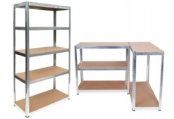 Стелаж LEOBRO Premium 150 х 70 х 30 см, 175кг/полиця, 5 полиць