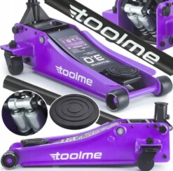 Гідравлічний підкатний домкрат 3т 85–430мм Toolme TM003 (Польща)