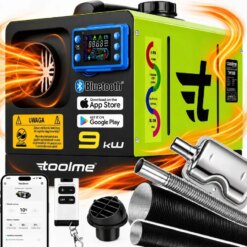 Автономний дизельний обігрівач 9кВт 12/24/230В + Bluetooth Toolme (Польща)