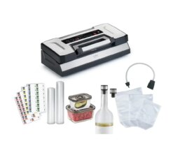 Вакуумний пакувальник CASO 1529 VRH 800 Advanced Pro, 20 л, включаючи аксесуари