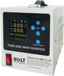 ДБЖ Volt Polska sinusPRO 850 E Plus 12/230V 500W/850VA