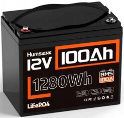 Акумулятор LifePo4 100Аг 12V BMS Humsienk (Польща)