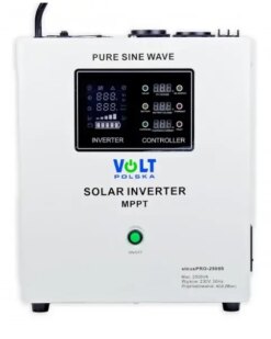 Сонячний інвертор Volt Polska SINUS PRO 2500 S 24/230V 1800/2500W + 40A MPPT 100V з режимом роботи ДБЖ