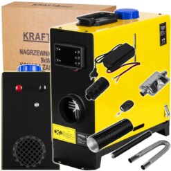Автономний дизельний обігрівач Kraft&Dele KD5966, 9 кВт Webasto 12/220В