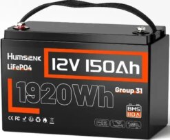 Акумулятор LiFePO4 150Ah 12V BMS Humsienk (Польща)